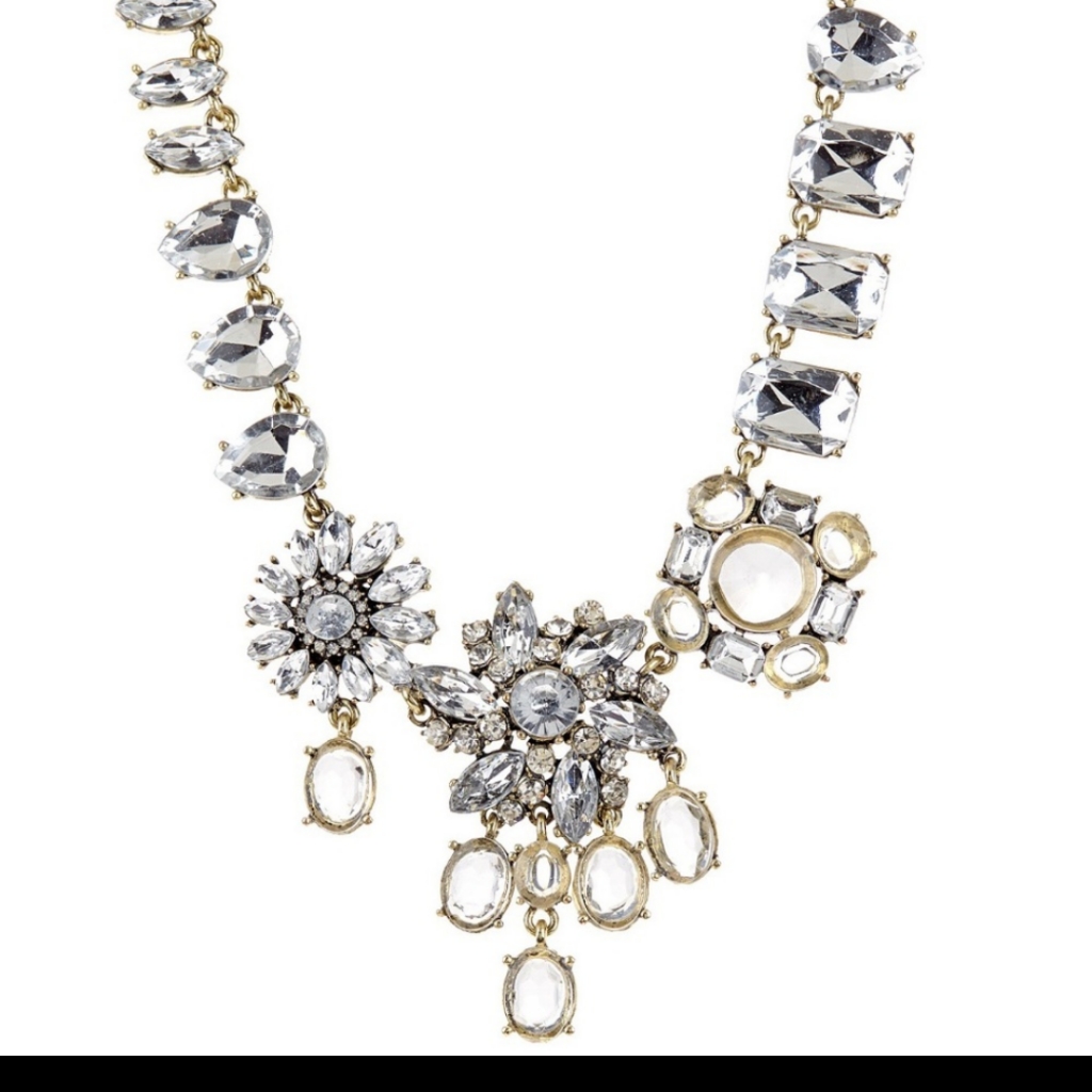 Frosted Pendant Necklace